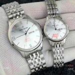 Patek Philippe Calatrava Lovers Watch - Stainless Steel Silver Dial